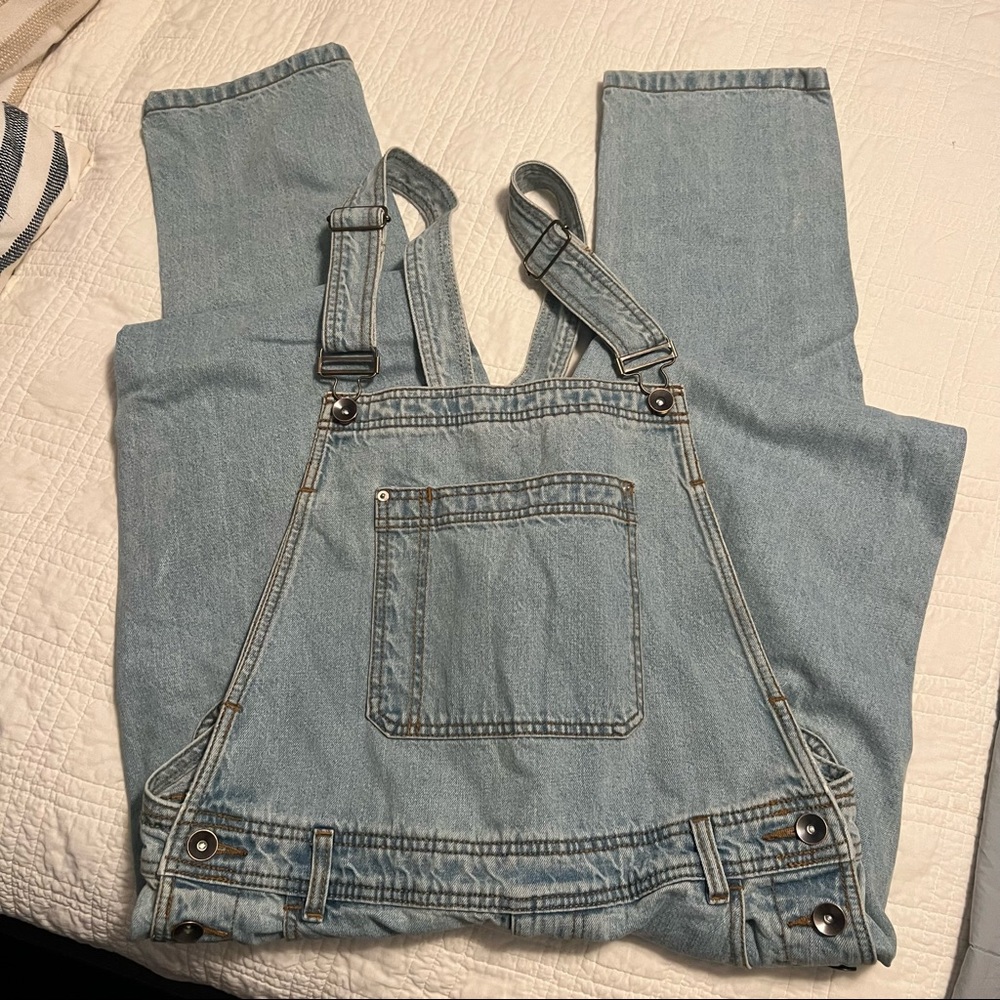 BDG denim overalls